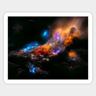 Space Nebulae #3 Sticker